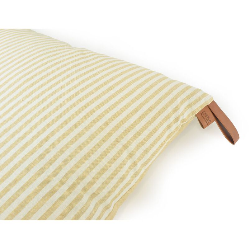 L'Isola dei Tesori Sacco Sfoderabile a Righe Beige 70x100 cm