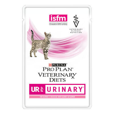 Purina Pro Plan Veterinary Diets Cat UR Urinary St/Ox con Salmone 10x85 gr