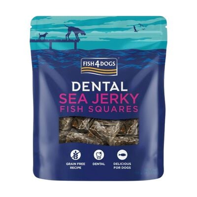 Fish4Dogs Sea Jerky Squares snack 115 gr