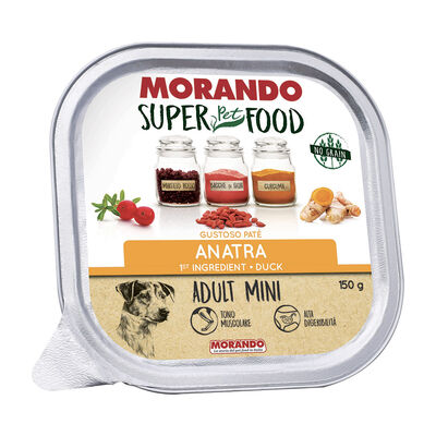 Morando Superpetfood Dog Adult Mini paté con Anatra 150 gr - Scad. Dicembre 25