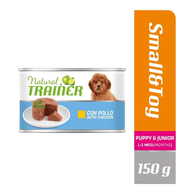 Natural Trainer Dog Puppy&Junior Small/Toy al Pollo 150 gr