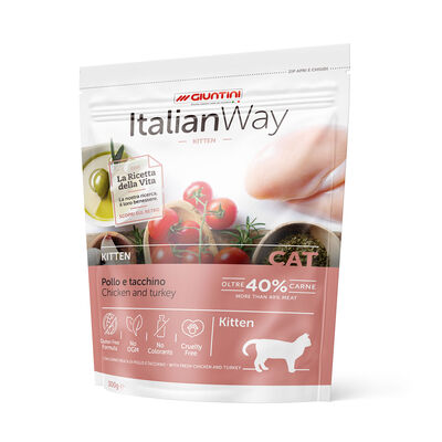 Italianway Kitten Pollo e Tacchino 300 gr