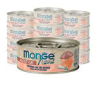 Monge Natural Cat Adult Tonno con Salmone in jelly 80 gr image number 0