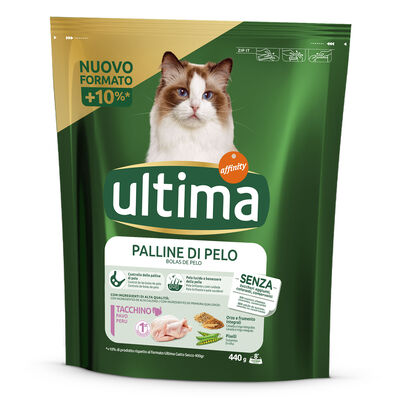 Ultima Cat Adult Hairball 440gr