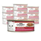 Gourmet Rosso Cat Adult Fettine con Verdure, Manzo e Fegato 195 gr image number 0