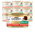 Gourmet Gold Tortini Cat Adult  con Manzo e Pomodori 85 gr