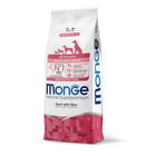 Monge Natural Superpremium per cuccioli All breeds Monoprotein Manzo con Riso 12 kg