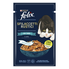 Purina Felix Sfilaccetti Rustici Cat Adult con Tonno 85 gr image number 0