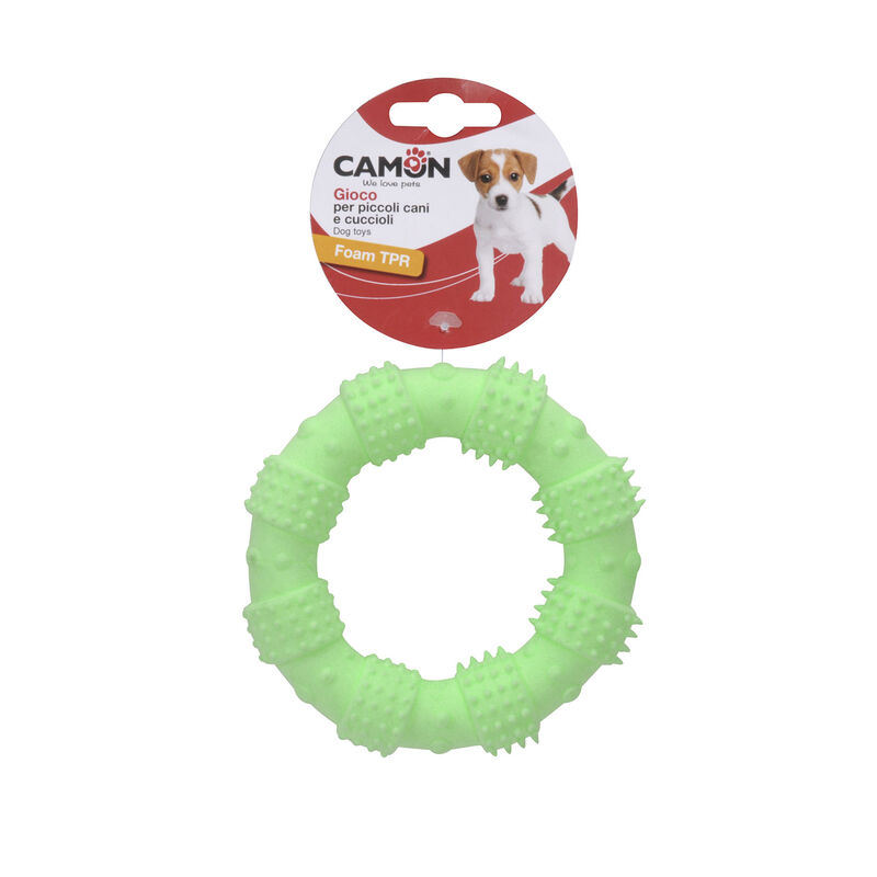 Camon Gioco Anello Colorato per Cani 12 cm