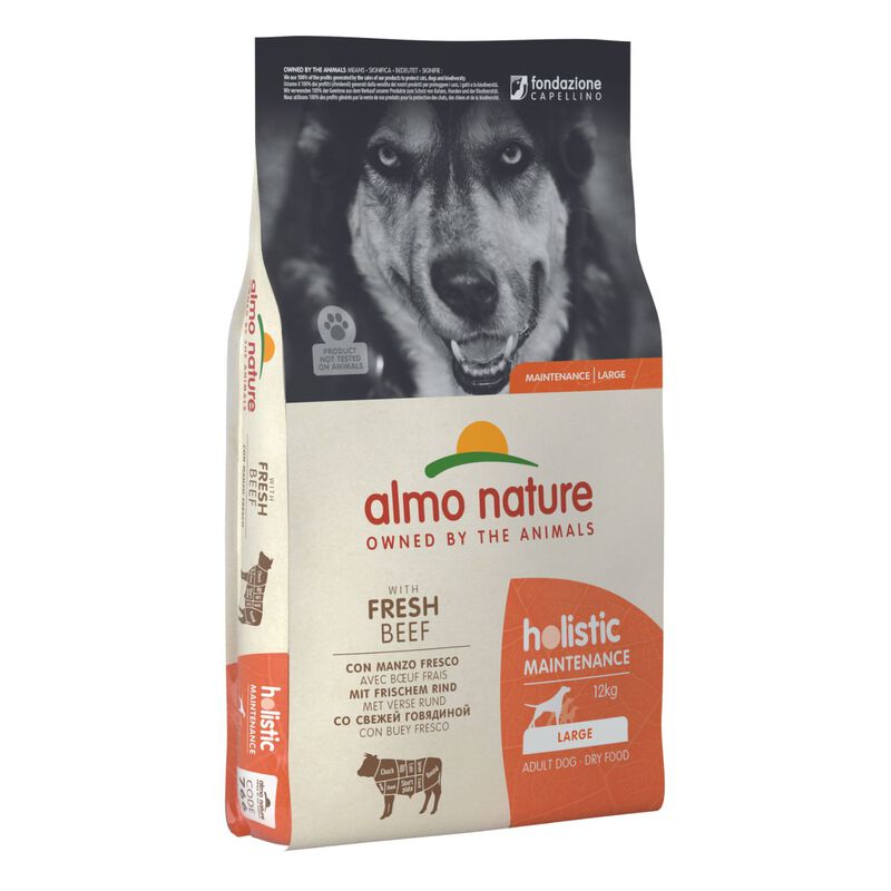 Almo Nature Holistic Dog Adult L con Manzo 12kg Almo Nature Holistic Dog Adult L con Manzo 12kg
