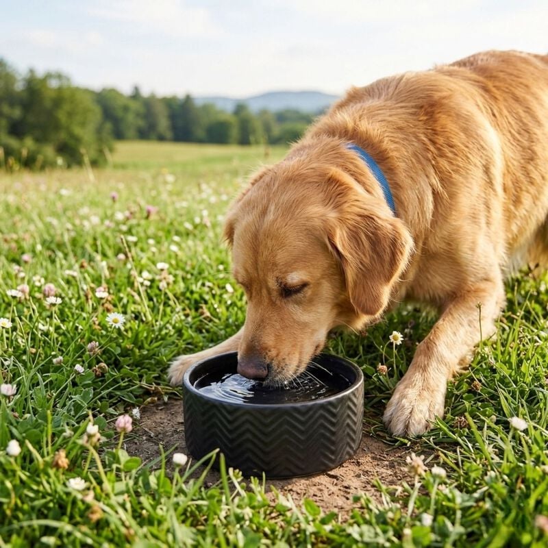 Trixie Ciotola in ceramica colore nero 20 cm 1,6l