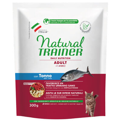 Natural Trainer Cat Adult con Tonno 300 gr