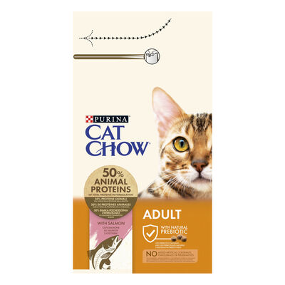 Cat Chow Adult ricco in Salmone 10 kg