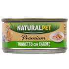 Naturalpet Premium Cat Adult Tonnetto con carote 70gr