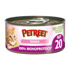 Petreet Cat 100% monoproteico Tonno 60 gr image number 0