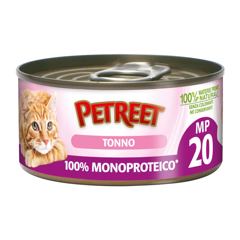 Petreet Cat 100% monoproteico Tonno 60 gr