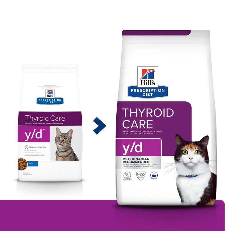 Hill's Prescription Diet Cat y/d Thyroid Care 1,5 kg