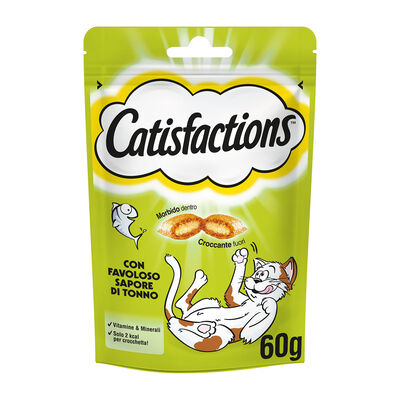 Catisfactions Snack Cat Tonno 60 gr