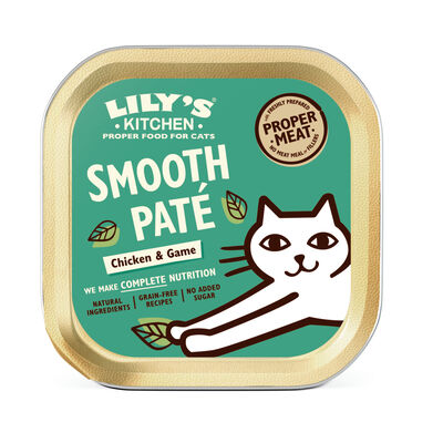 Lily's Kitchen Cat Smooth Paté, Pollo e Selvaggina 85 gr