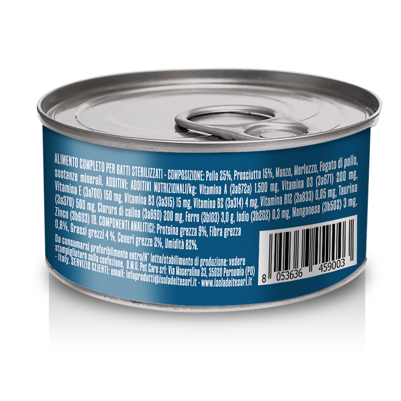 Forcepet Cat Adult Steril Exigent soft pat&egrave; con pollo 85gr