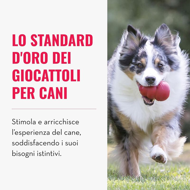 Kong Classic Gioco da mordere per cani XS Rosso