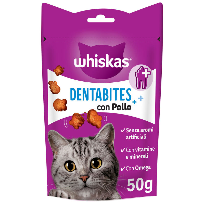 Whiskas Cat Adult Dentabites con pollo 50 gr