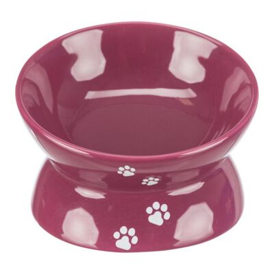 Trixie Ciotola in Ceramica per Gatti color Ciclamino 13 cm