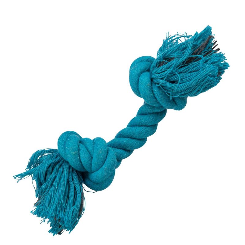 Trixie gioco cane Corda 20 cm colore Petrolio