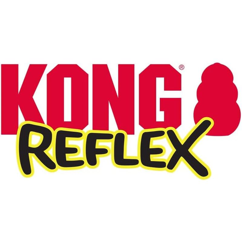 Kong Palla Reflex per cani Giallo 1 pz
