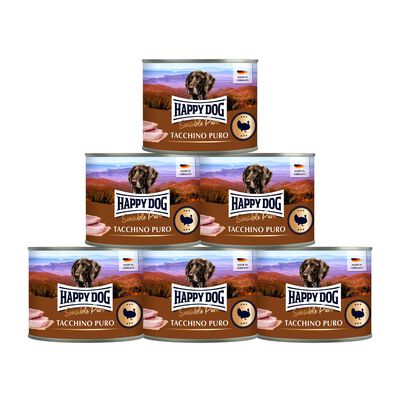 Happy Dog Sensible Pure Tacchino Puro 200 gr