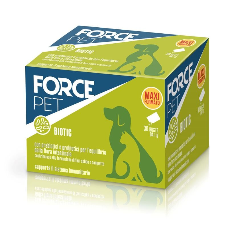 Forcepet per Cani e Gatti Fermenti Lattici Maxi 30 x 1 gr