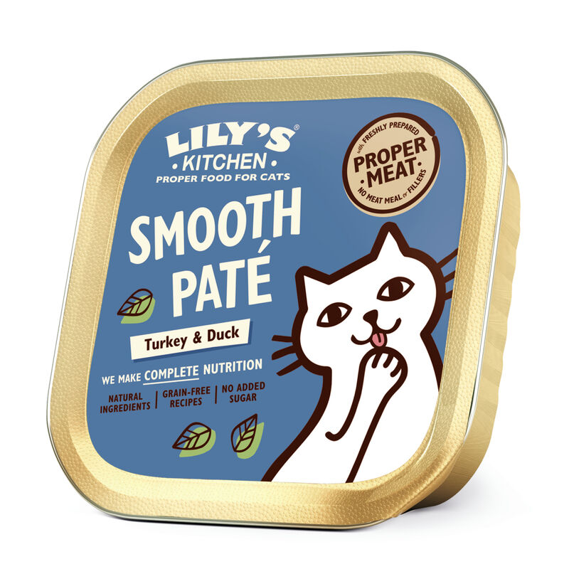 Lily's Kitchen Cat Smooth Paté, Tacchino e Anatra 85 gr