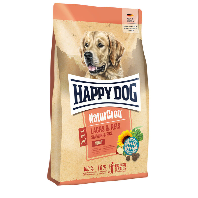 Happy Dog NaturCroq Salmone e riso 11 kg