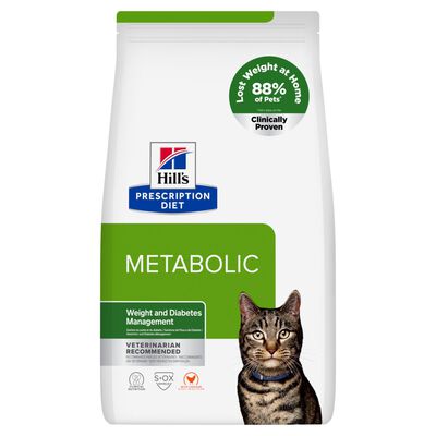 Hill's Prescription Diet Cat Metabolic Weight & Diabetes Management con Pollo 8 kg