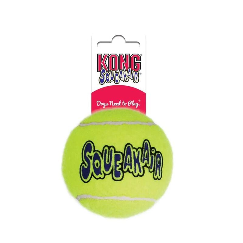 Kong SqueakAir Pallina per cani XL Giallo 1 pz