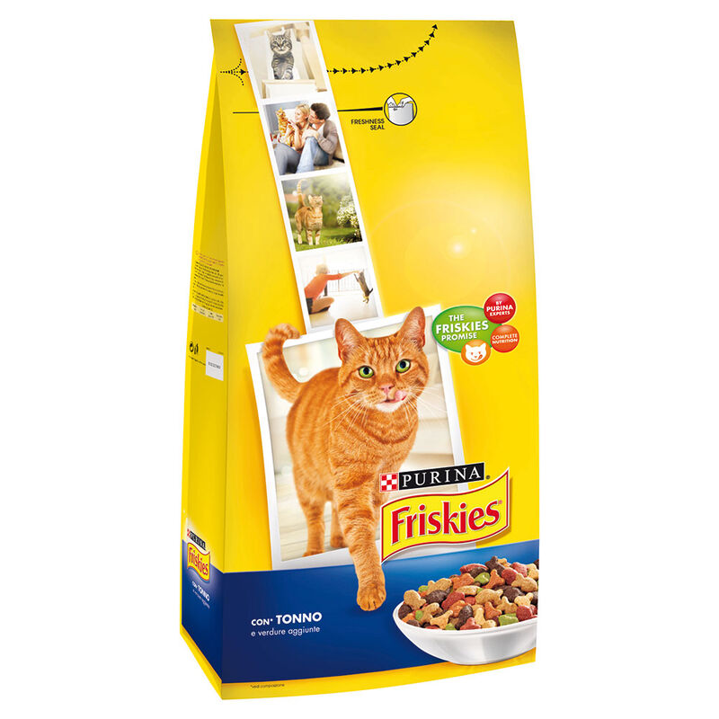 Friskies Cat Adult con Tonno e con Verdure 2 kg