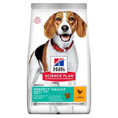 Hill's Science Plan Dog Perfect Weight Medium con Pollo 2 kg