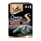 Sheba Creamy Cat Snack Manzo 4 x 12 gr