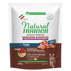 Natural Trainer Cat Adult Sensitive No Grain con Trota 300 gr image number 0