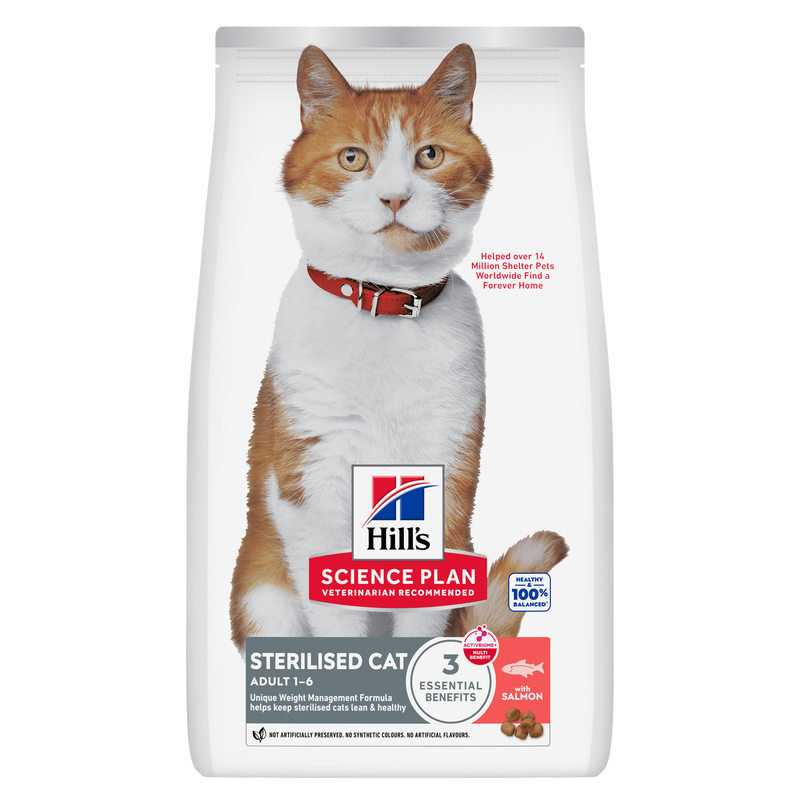Hill's Science Plan Cat Adult Sterilised Salmone 300 gr