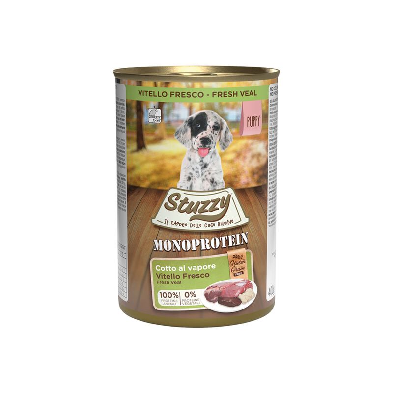 Stuzzy Dog Puppy Monoprotein Vitello 400 gr