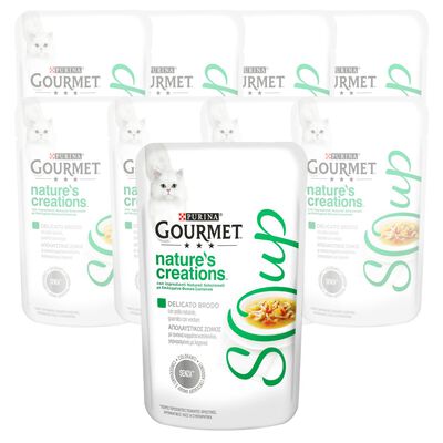 Gourmet Nature's Creation Soup Cat Adult Pollo e Verdure 40 gr