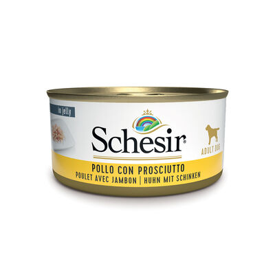 Schesir Dog Pollo con Prosciutto 150 gr
