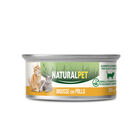 Naturalpet Cat Adult Mousse con Pollo 85 gr