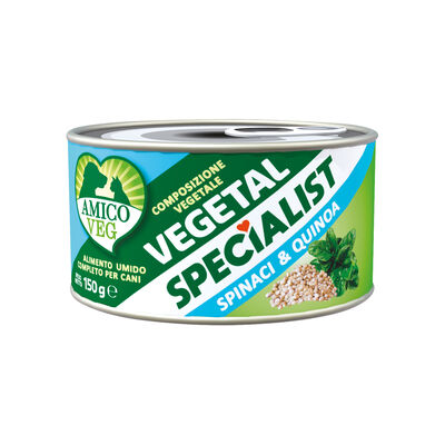 Amico Veg Umido Vegetal spinaci e quinoa 150g