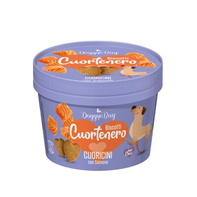 Doggyebag Cuortenero Cuoricini con Salmone 150 gr