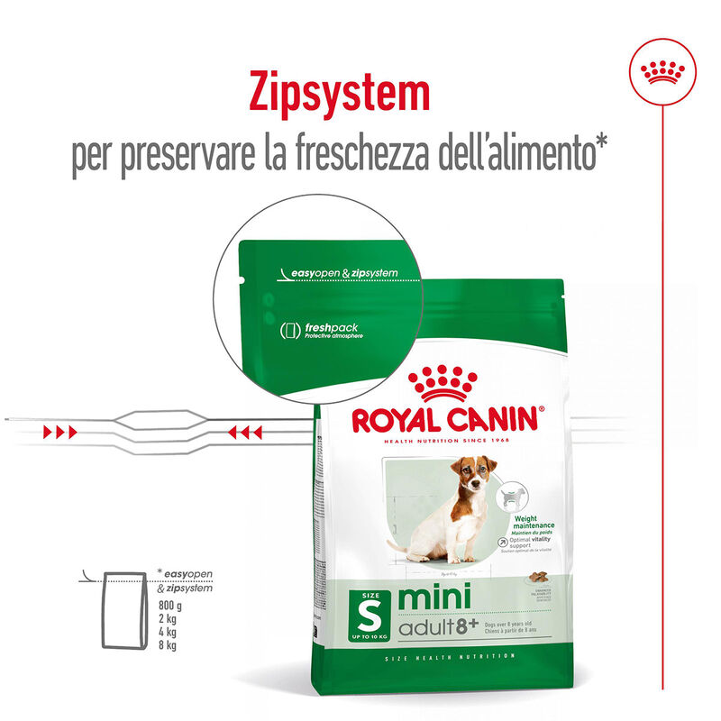 Royal Canin Dog Mini Adult 8+ 2 kg