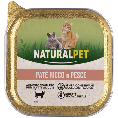 Naturalpet Cat Adult Paté con Salmone 100gr
