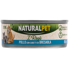 Naturalpet Cat Sterilised I ragù Pollo con cubetti di bresaola 85gr image number 0
