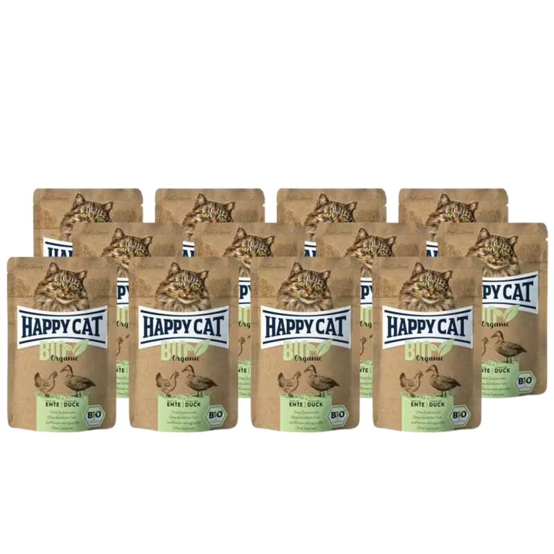 Happy Cat Bio con Pollo e anatra 85 gr